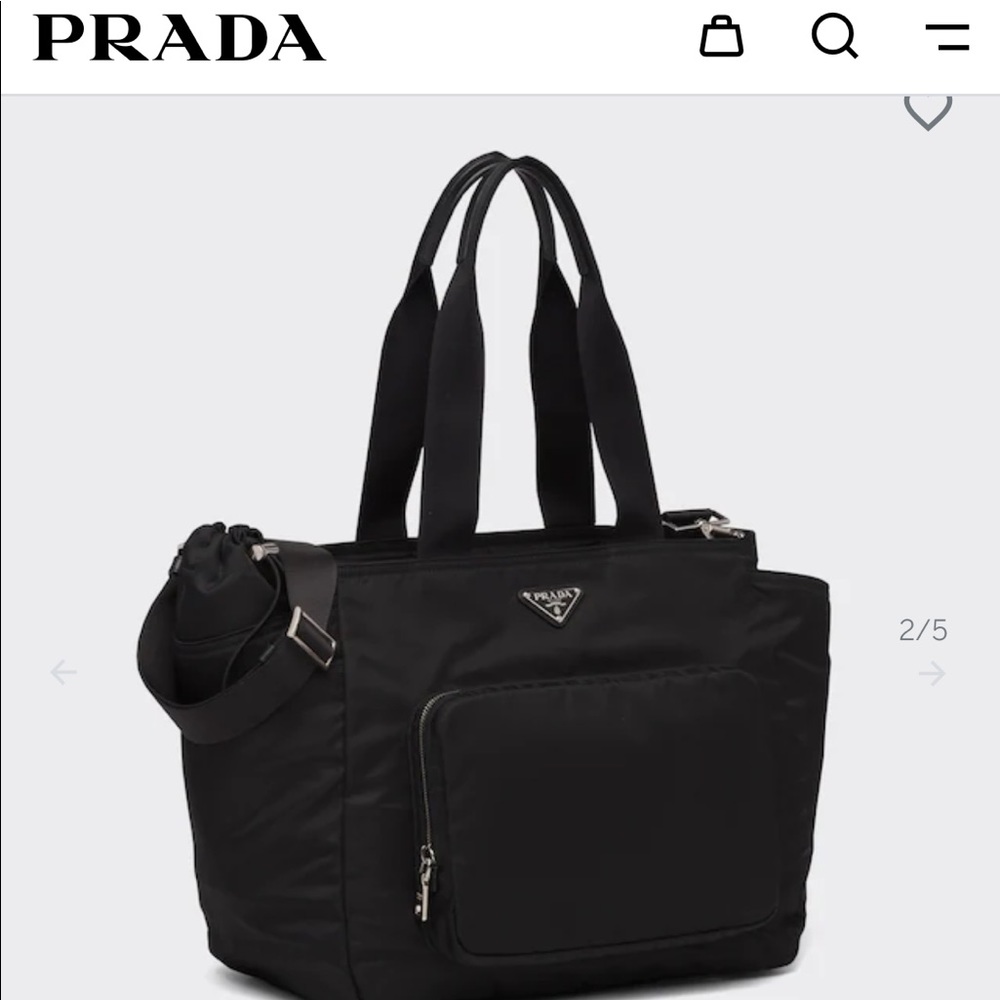 PRADA diaper bag Authentic